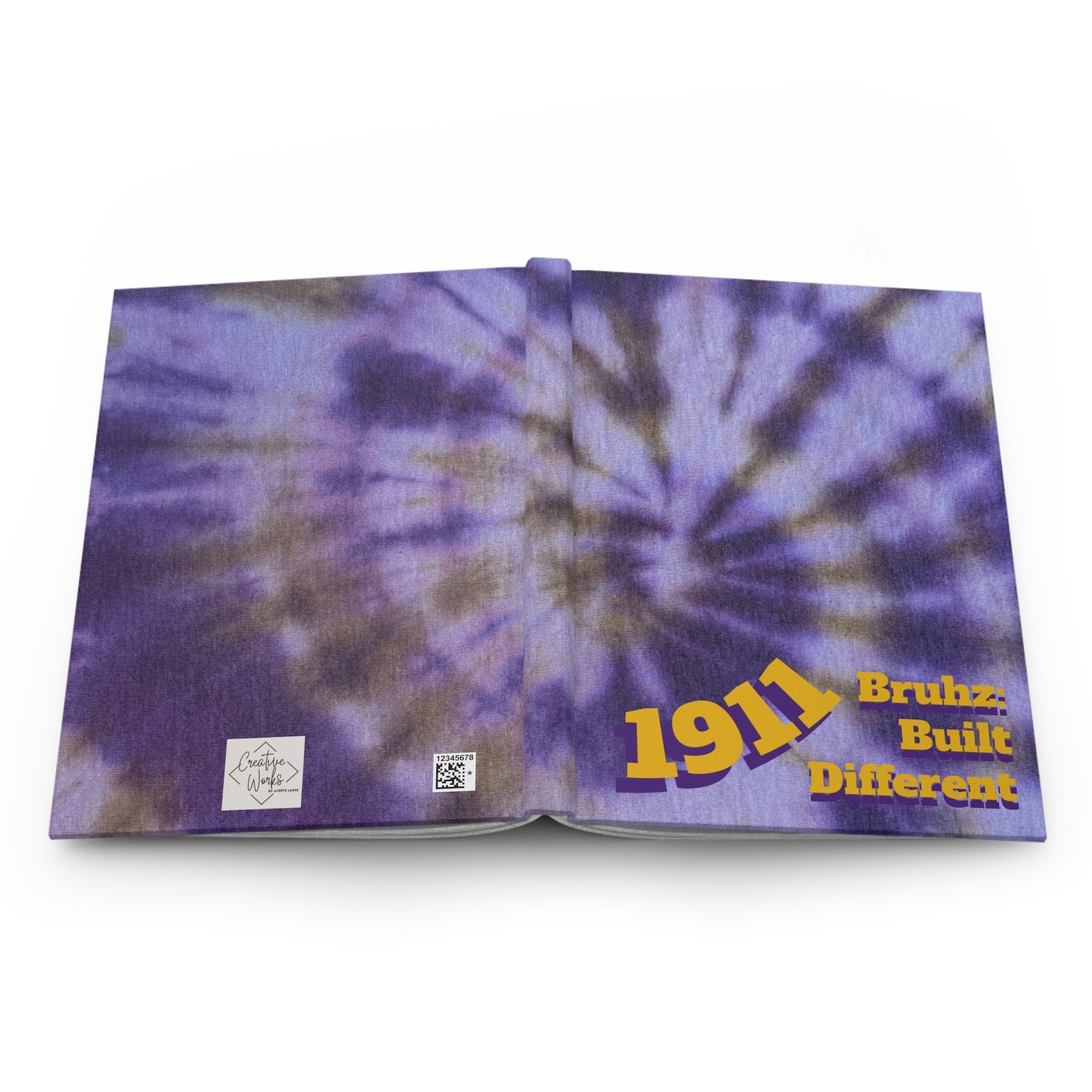 "Purple & Gold Excellence" Habit Journal