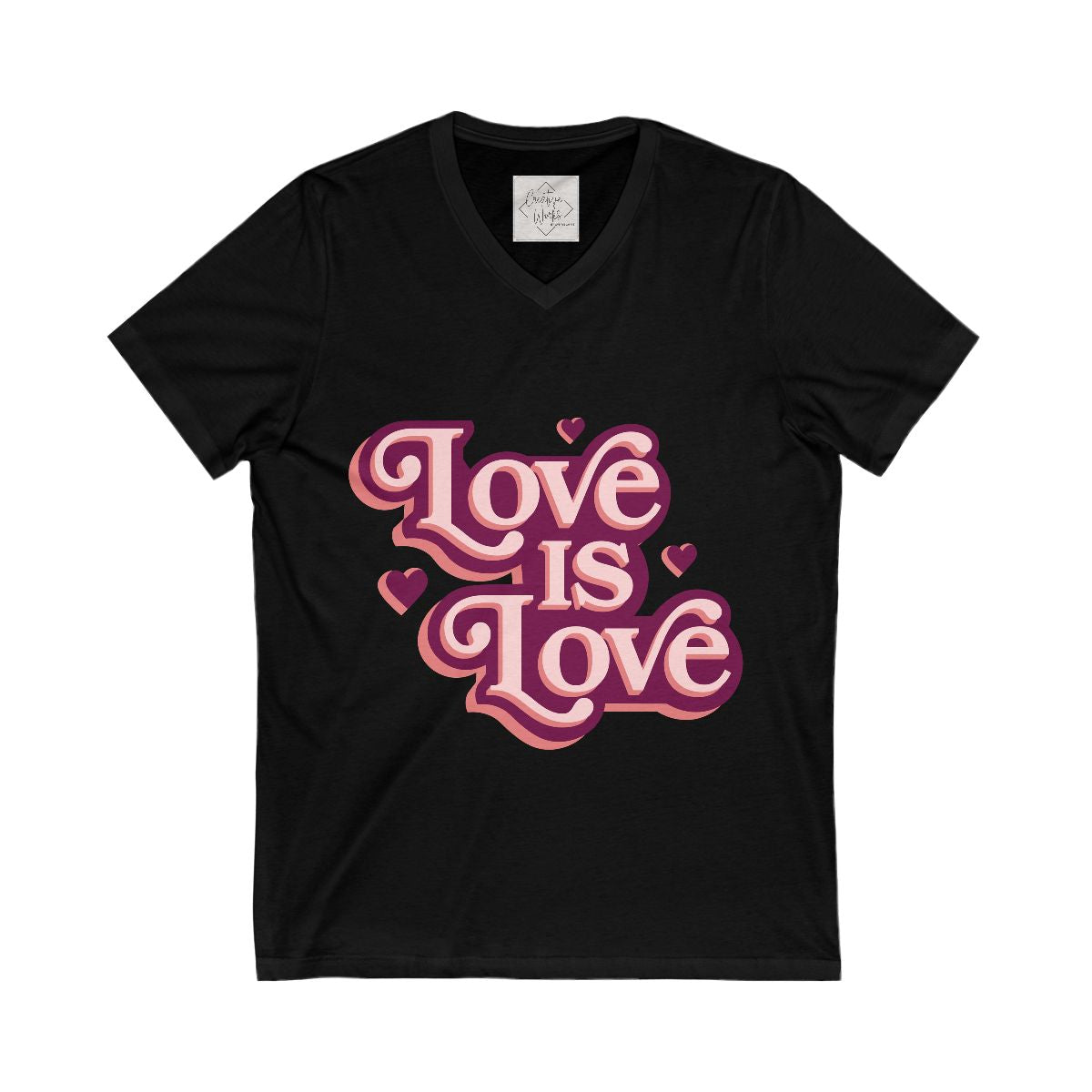 "Love is Love" V-Neck T-Shirt