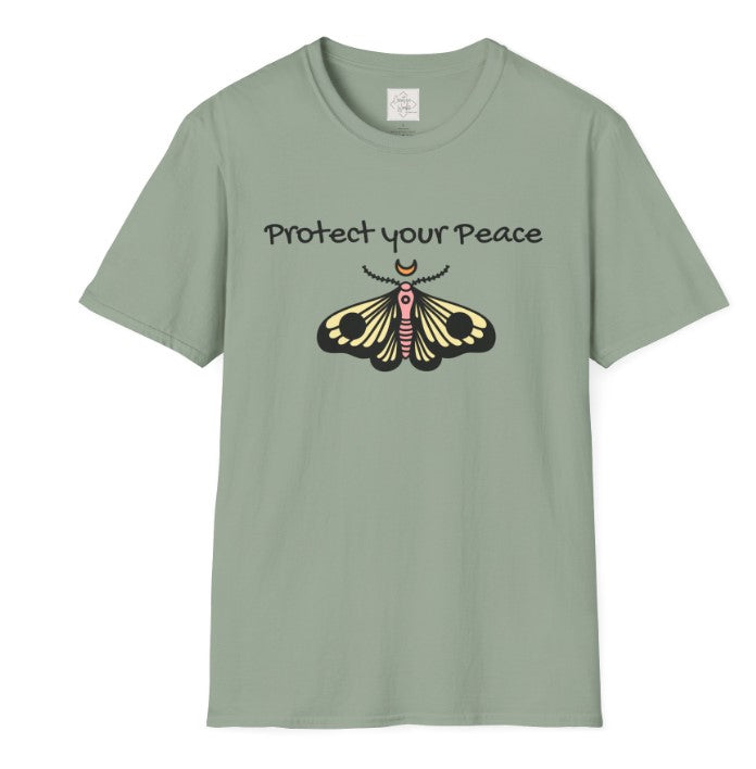 "Protect Your Peace" Unisex Cotton T-Shirt