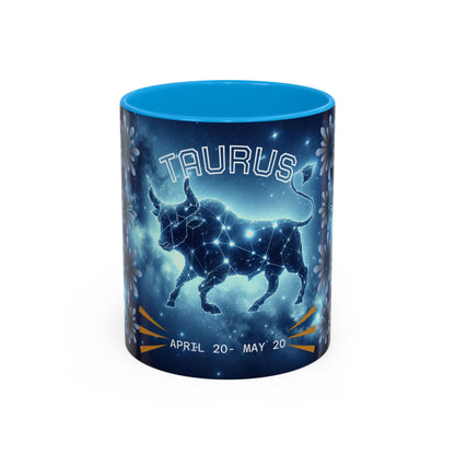 Cosmic Taurus Mug - Celestial Constellation Coffee Cup