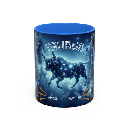 Cosmic Taurus Mug - Celestial Constellation Coffee Cup