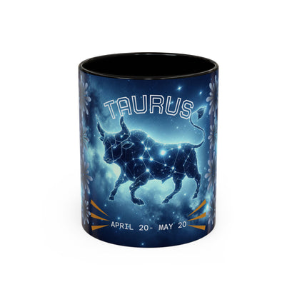 Cosmic Taurus Mug - Celestial Constellation Coffee Cup