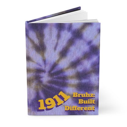 "Purple & Gold Excellence" Habit Journal
