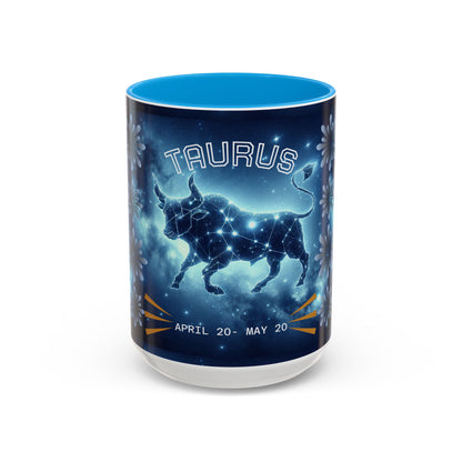 Cosmic Taurus Mug - Celestial Constellation Coffee Cup