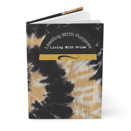"Leading with Purpose & Pride"-Inspired Hardcover Journal