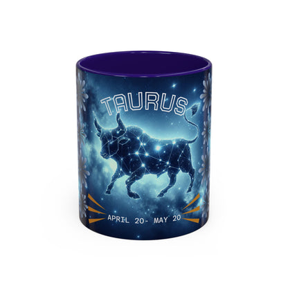 Cosmic Taurus Mug - Celestial Constellation Coffee Cup