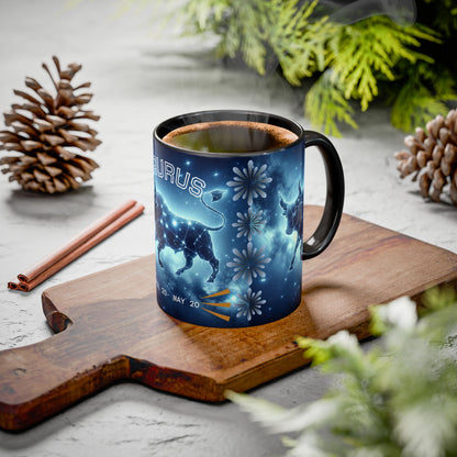 Cosmic Taurus Mug - Celestial Constellation Coffee Cup