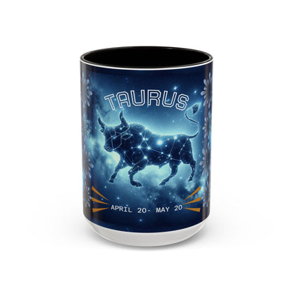 Cosmic Taurus Mug - Celestial Constellation Coffee Cup