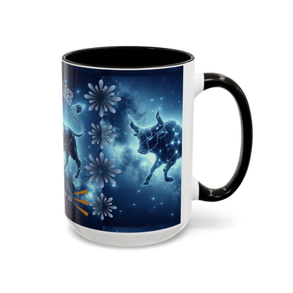 Cosmic Taurus Mug - Celestial Constellation Coffee Cup