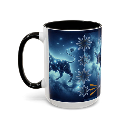 Cosmic Taurus Mug - Celestial Constellation Coffee Cup