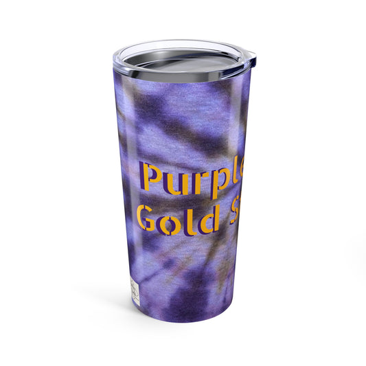 🎓🔥The Fraternity & Sorority Stainless Steel Tumblers 🖤💛💜❤️