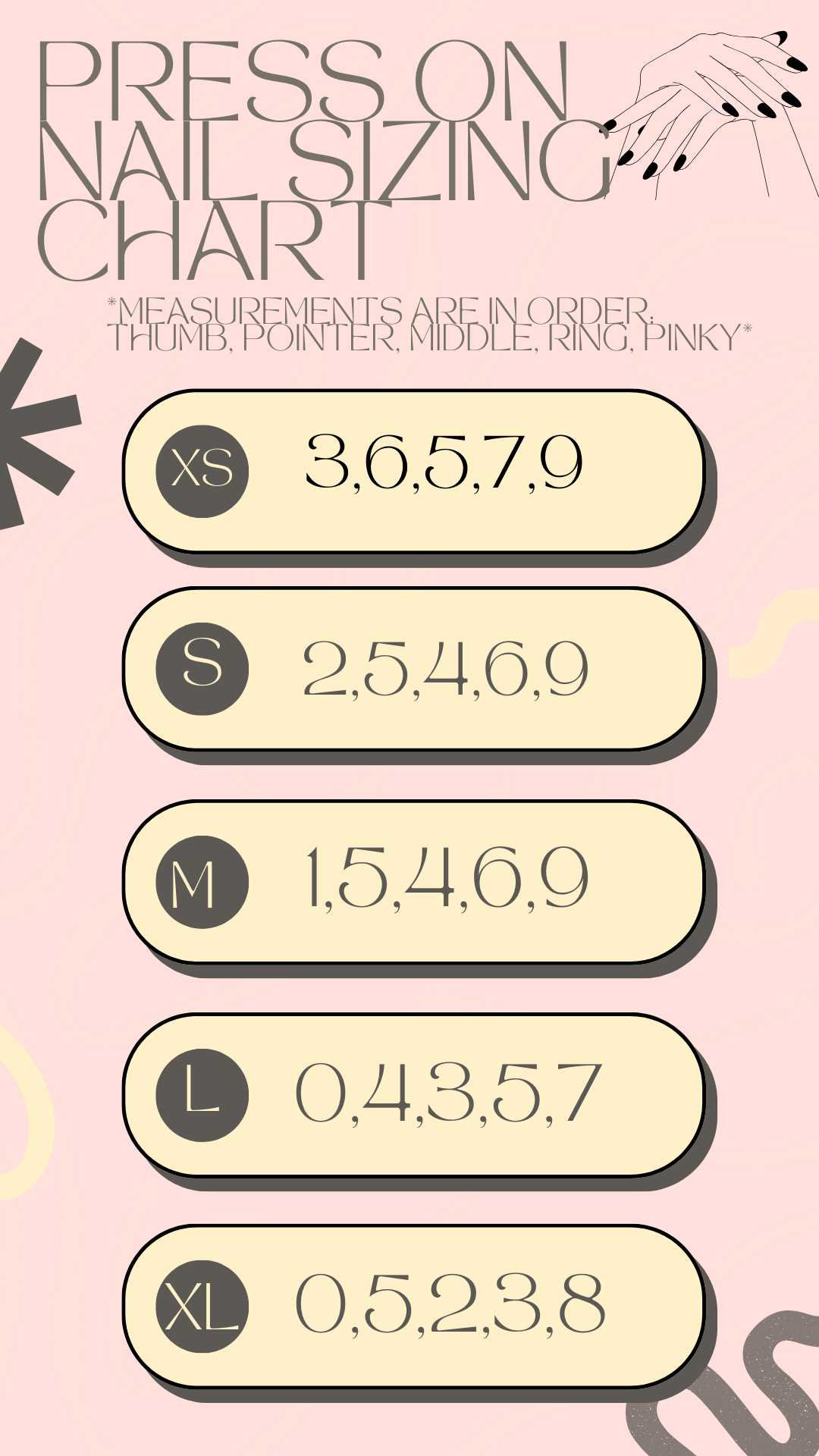 "Groovy Times" Press On Nail Set