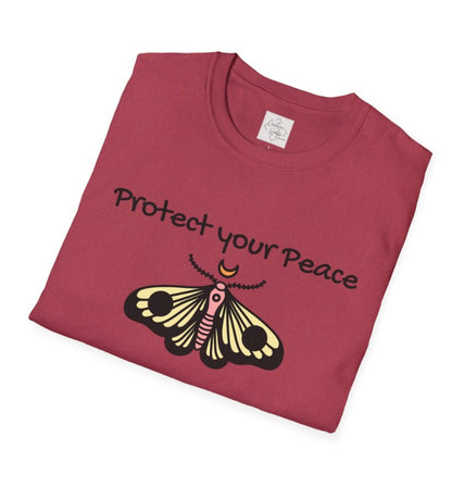 "Protect Your Peace" Unisex Cotton T-Shirt