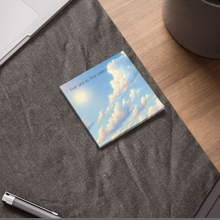 "The sky is the limit" -Post-it® Note Pad