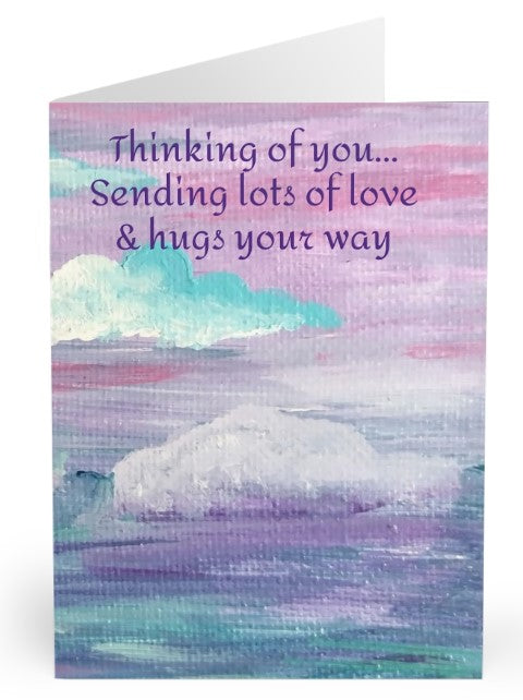 Thinking of you - Greeting Cards (5 Pack)