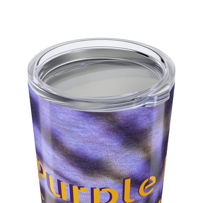 🎓🔥The Fraternity & Sorority Stainless Steel Tumblers 🖤💛💜❤️