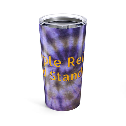 🎓🔥The Fraternity & Sorority Stainless Steel Tumblers 🖤💛💜❤️
