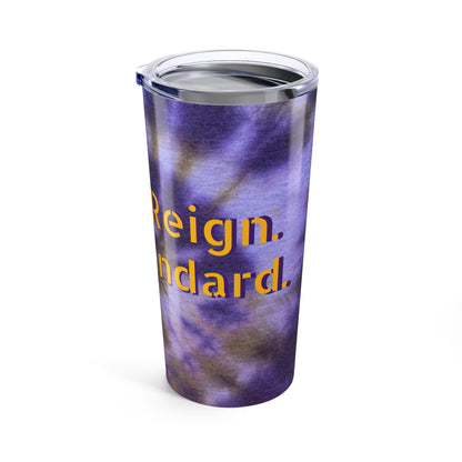 🎓🔥The Fraternity & Sorority Stainless Steel Tumblers 🖤💛💜❤️